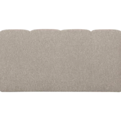 Mojo eetbank 164 cm met rugleuning boucle beige melange