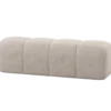 Mojo eetbank 164 cm ribstof ecru