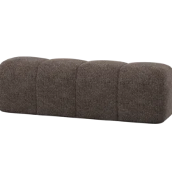 Mojo eetbank 164 cm wollig bruin