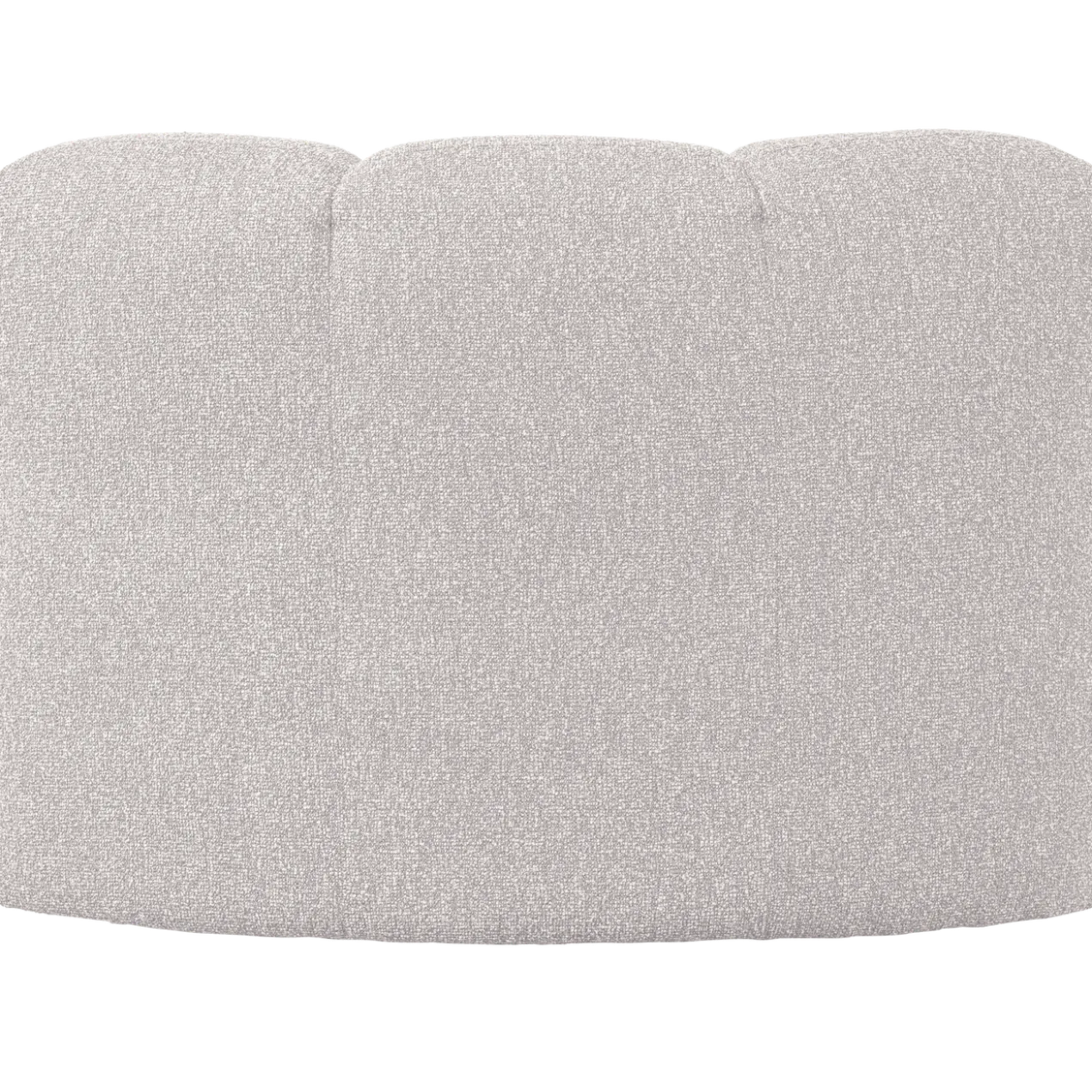Mojo eetbank hoek met rugleuning boucle ecru melange