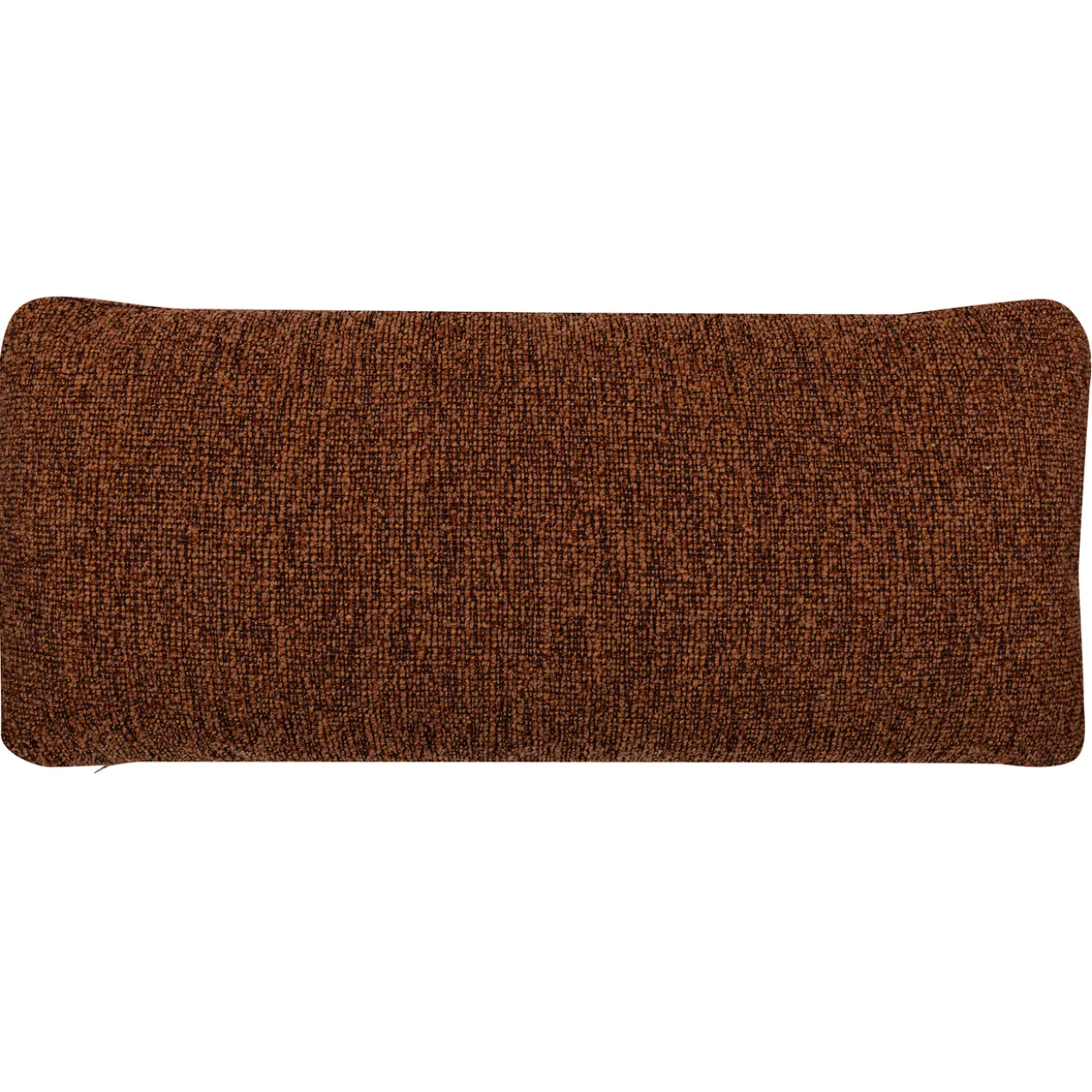 Mojo kussen boucle roestbruin melange