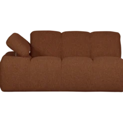 Mojo 1,5-zits element arm links boucle roestbruin melange