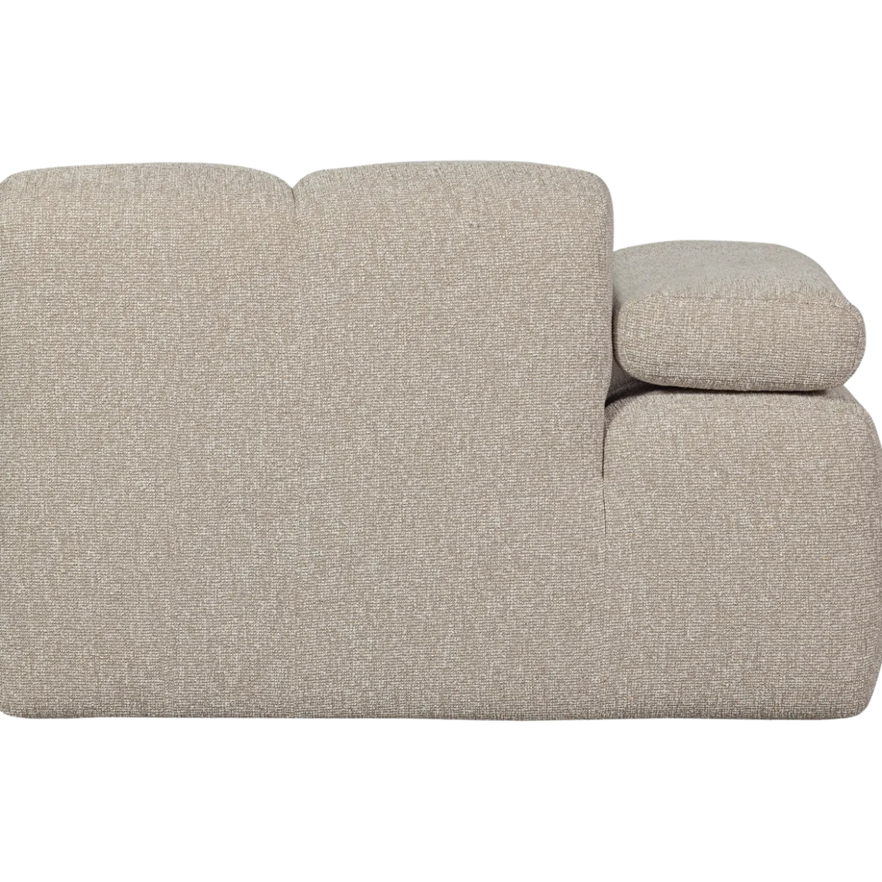 Mojo 1-zits element arm links boucle beige melange