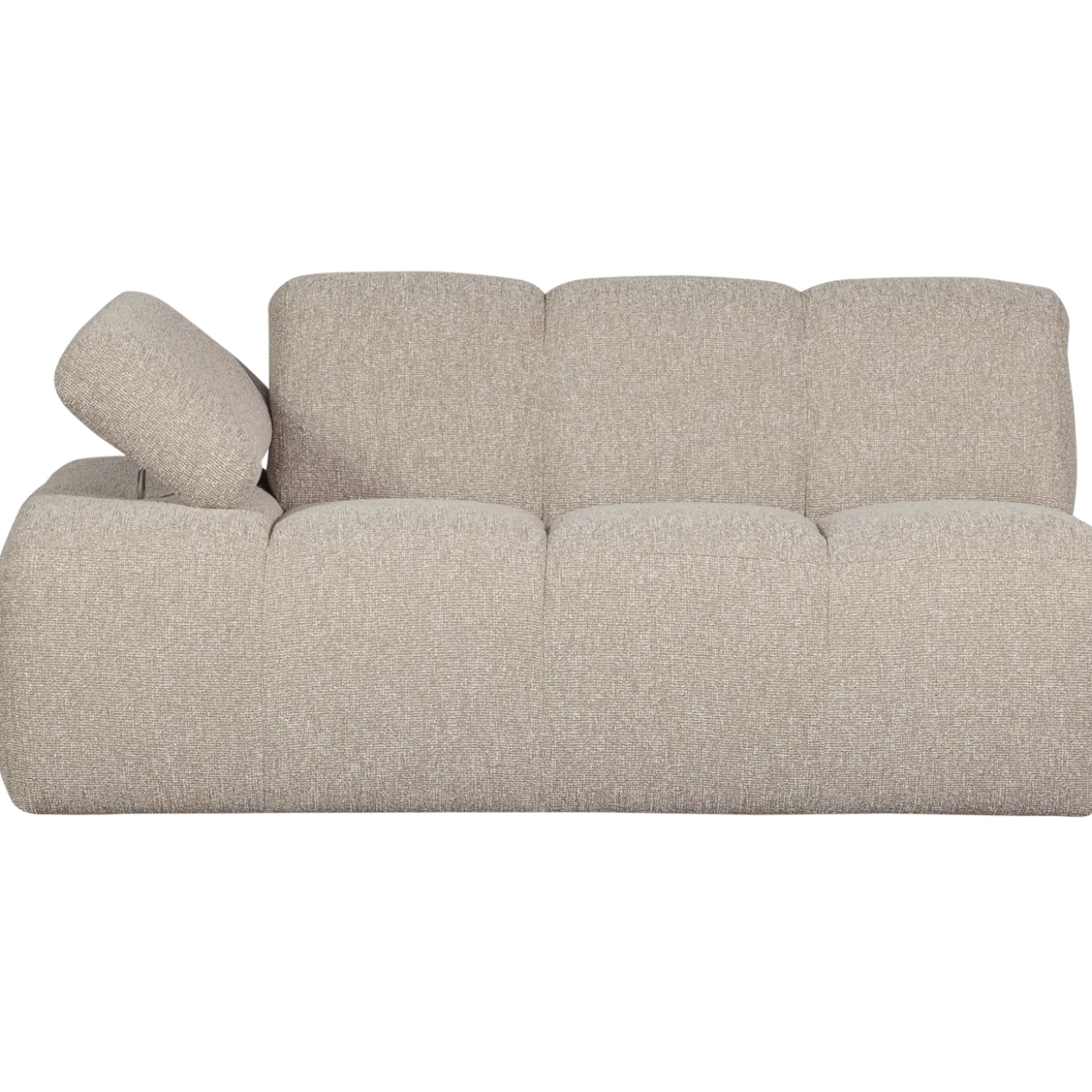 Mojo 1,5-zits element arm links boucle beige melange