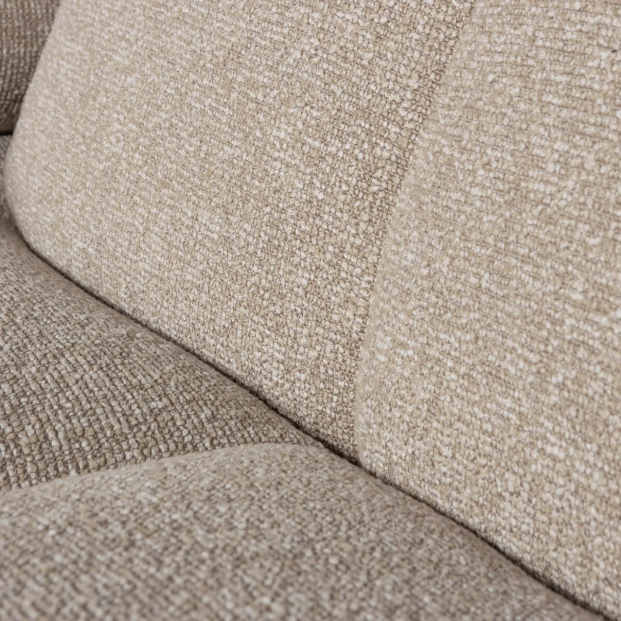 Mojo 1,5-zits element arm links boucle beige melange