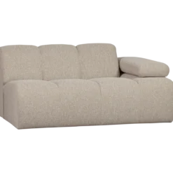 Mojo 1,5-zits element arm rechts boucle beige melange