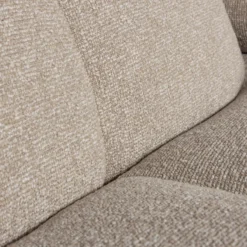 Mojo 1,5-zits element arm rechts boucle beige melange