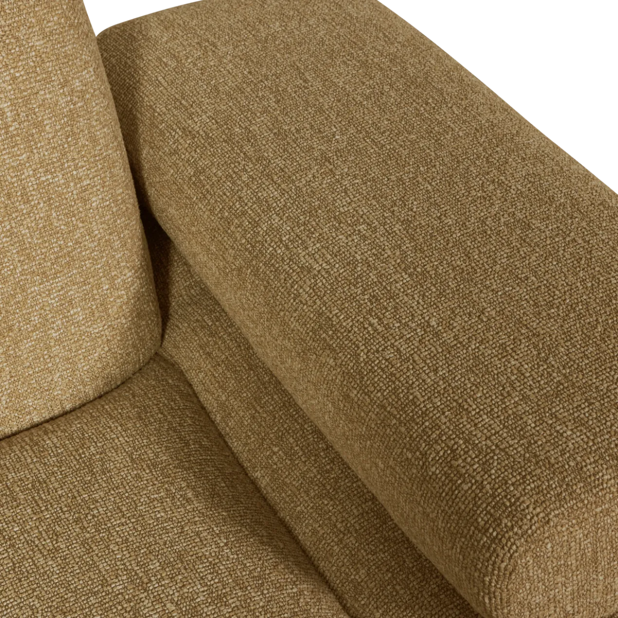 Mojo 1-zits element arm rechts boucle geel/bruin melange