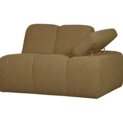 Mojo 1-zits element arm rechts boucle geel/bruin melange