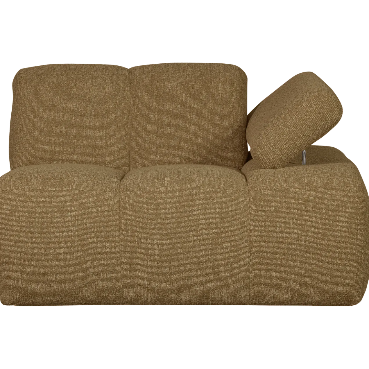 Mojo 1-zits element arm rechts boucle geel/bruin melange