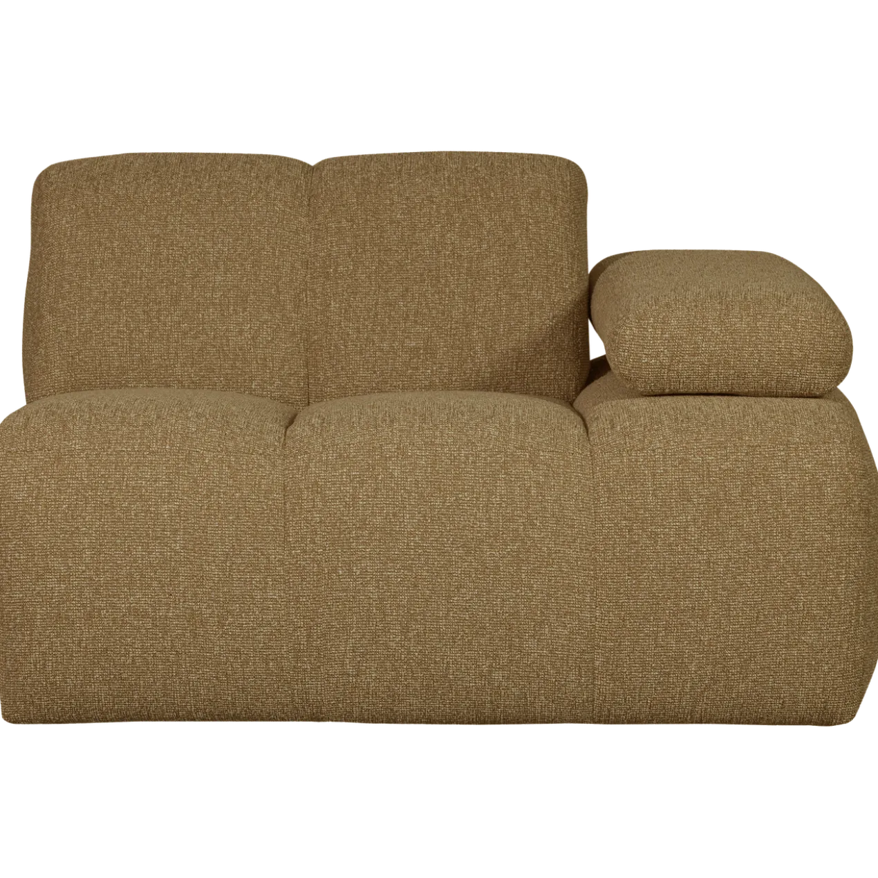Mojo 1-zits element arm rechts boucle geel/bruin melange
