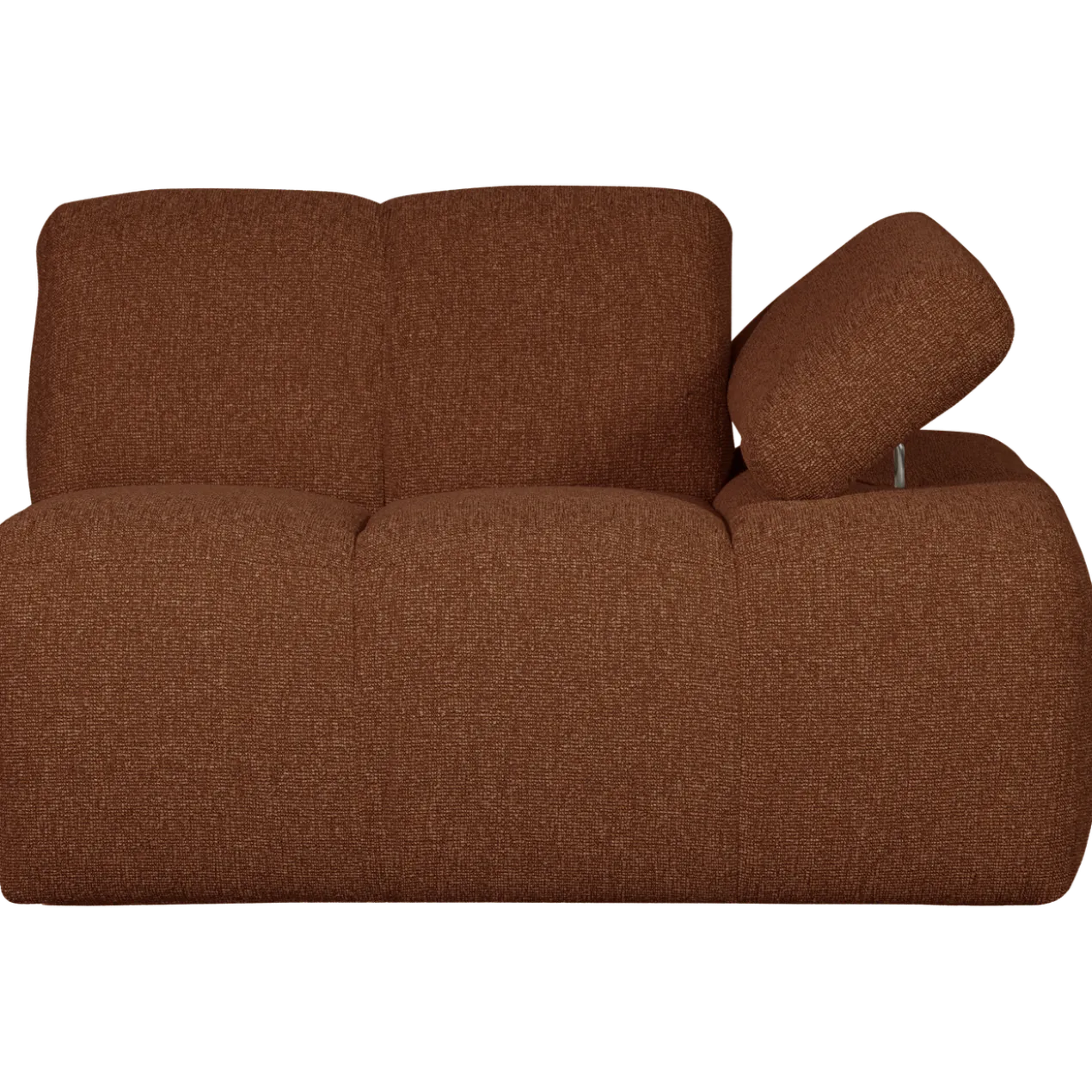 Mojo 1-zits element arm rechts boucle roestbruin melange