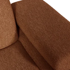 Mojo 1-zits element arm rechts boucle roestbruin melange