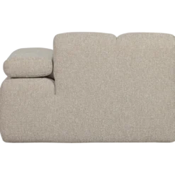 Mojo 1-zits element arm rechts boucle beige melange