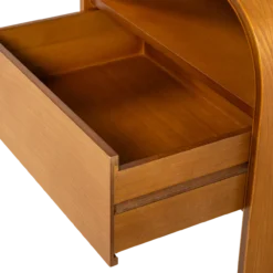 Momo nachtkastje/bijzettafel hout bruin [fsc]