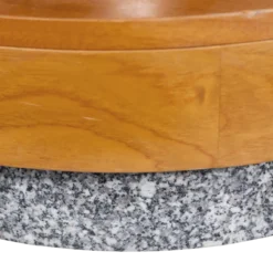 Monica tuin parasolvoet hout naturel 37xo49cm [fsc]