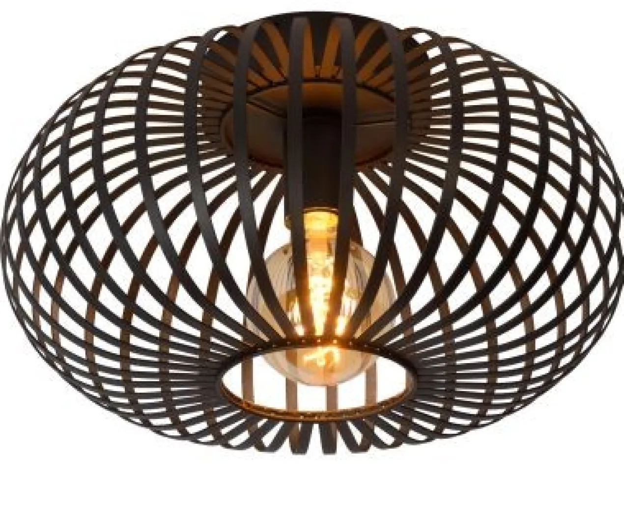 MORGANA PLAFONDLAMP 40CM ZWART