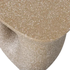 Moson bijzettafel met spikkels beige
