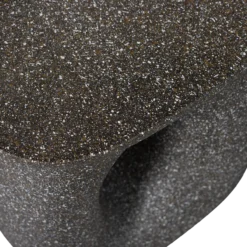 Moson bijzettafel met spikkels zwart