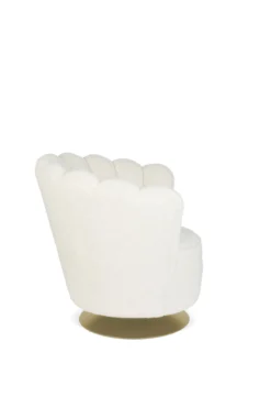 Mother of all shells lounge chair teddy natural