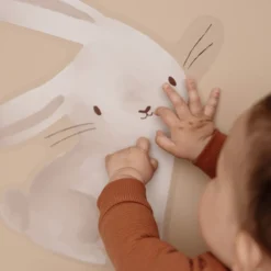 Muurstickers Baby Bunny A4