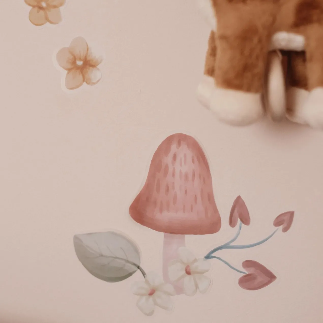 Muurstickers Fairy Garden A4