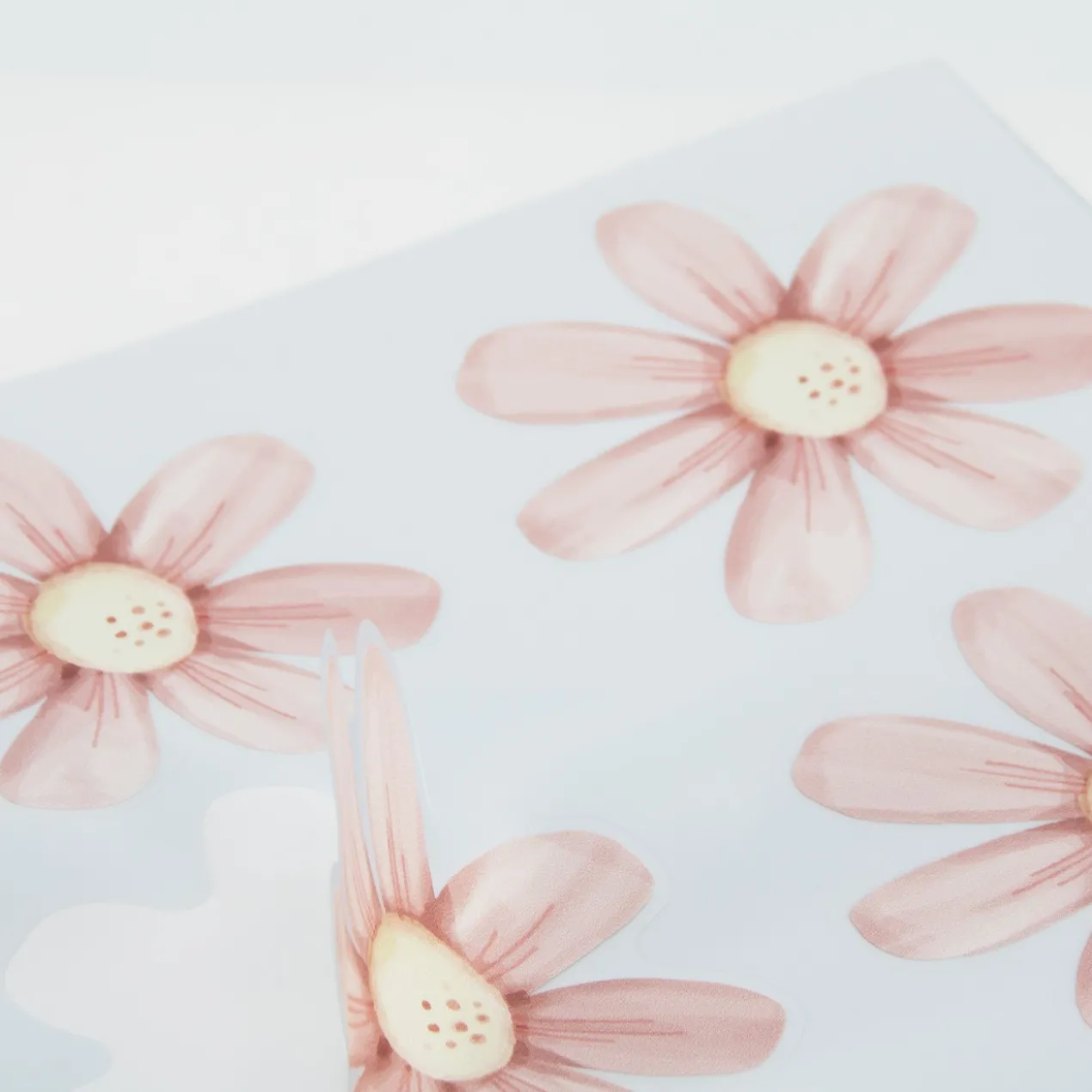 Muurstickers Fairy Garden Flowers A4