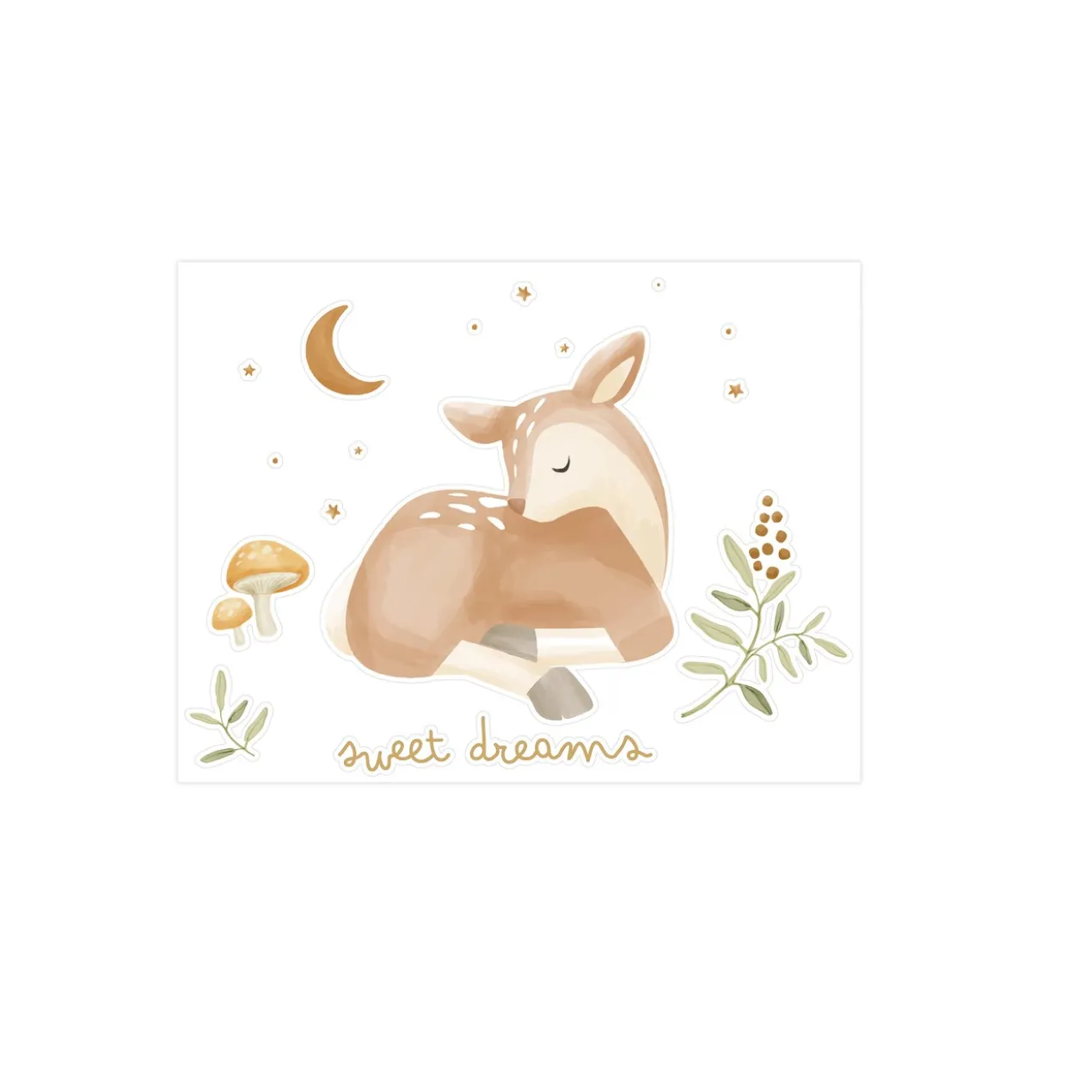 Muurstickers Fairy Garden Sweet Dreams