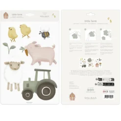 Muurstickers Little Farm A4