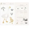 Muurstickers Little Goose A4