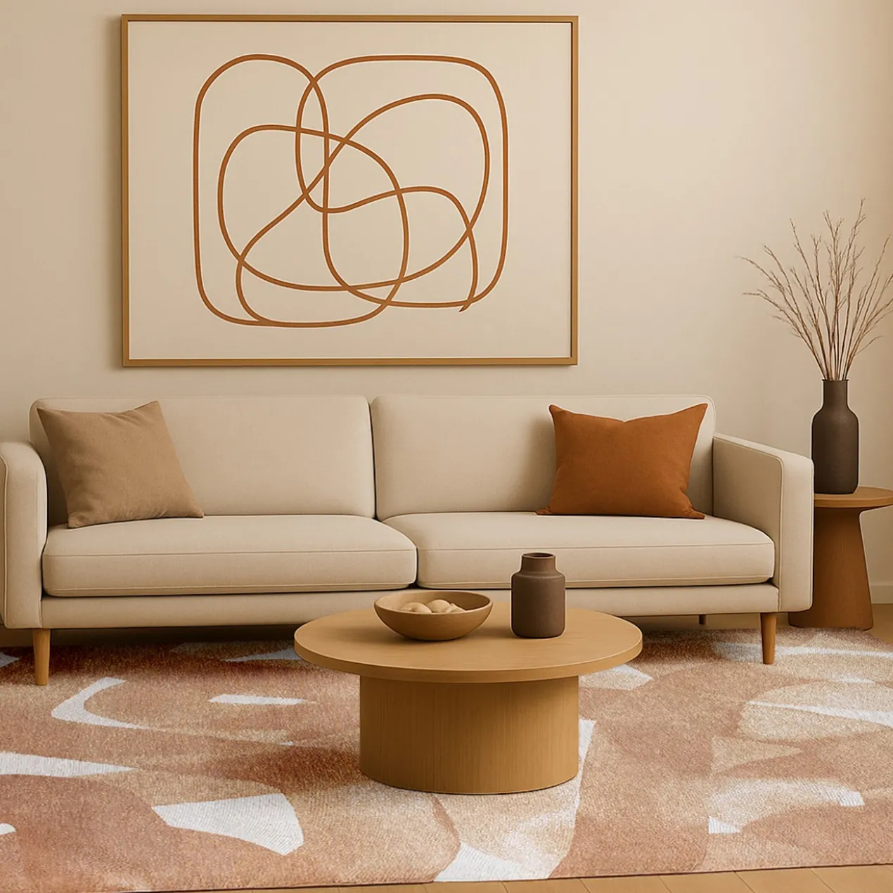 9425-MY WAY-TAN-200x280cm