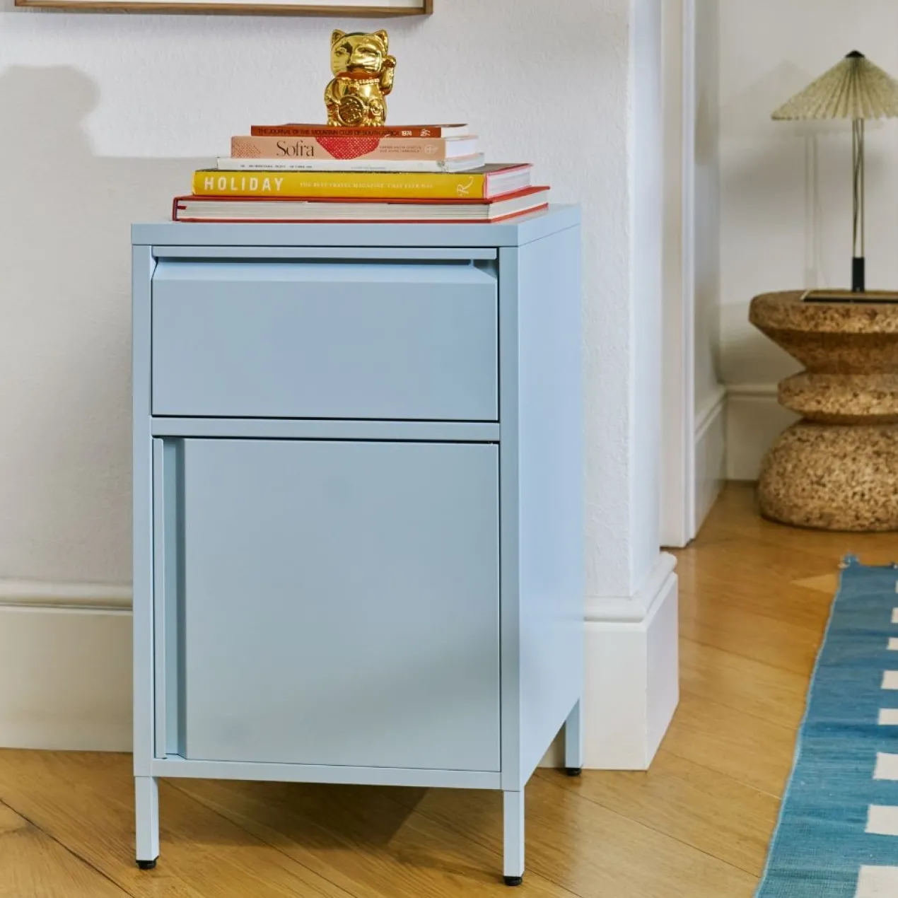 Nachtkastje Bon Bon Buddy salt blue