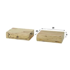 Nachtkastje Boom (set van 2)