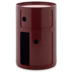 Nachtkastje Componibili New Big burgundy