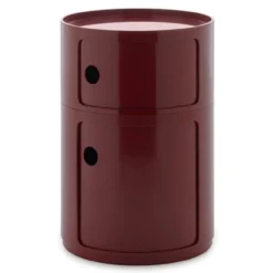 Nachtkastje Componibili New Big burgundy