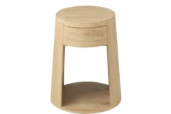 Nachtkastje Drawn Mangohout beige