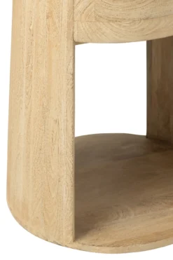 Nachtkastje Drawn Mangohout beige