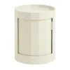 Nachtkastje Facet Low eggshell