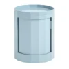 Nachtkastje Facet Low misty blue