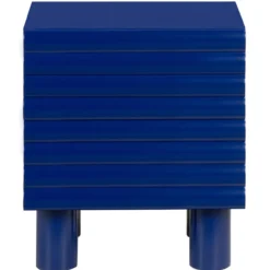 Nachtkastje Row 48x40 cm cobalt blue