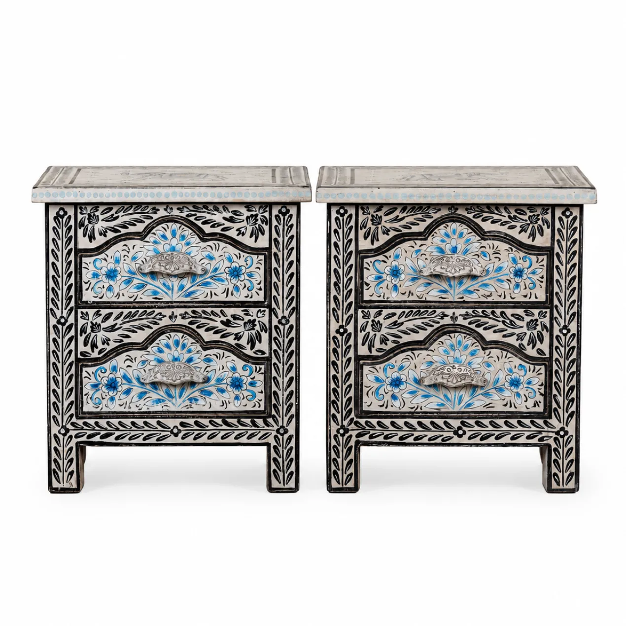 Nachtkastje Shantai - set van 2
