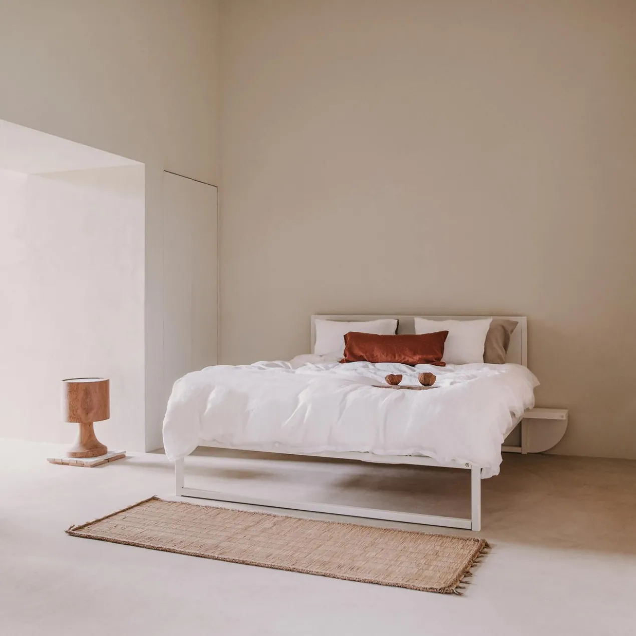 Nachtplankjes voor bedframe °01 en °02 (set van 2) White
