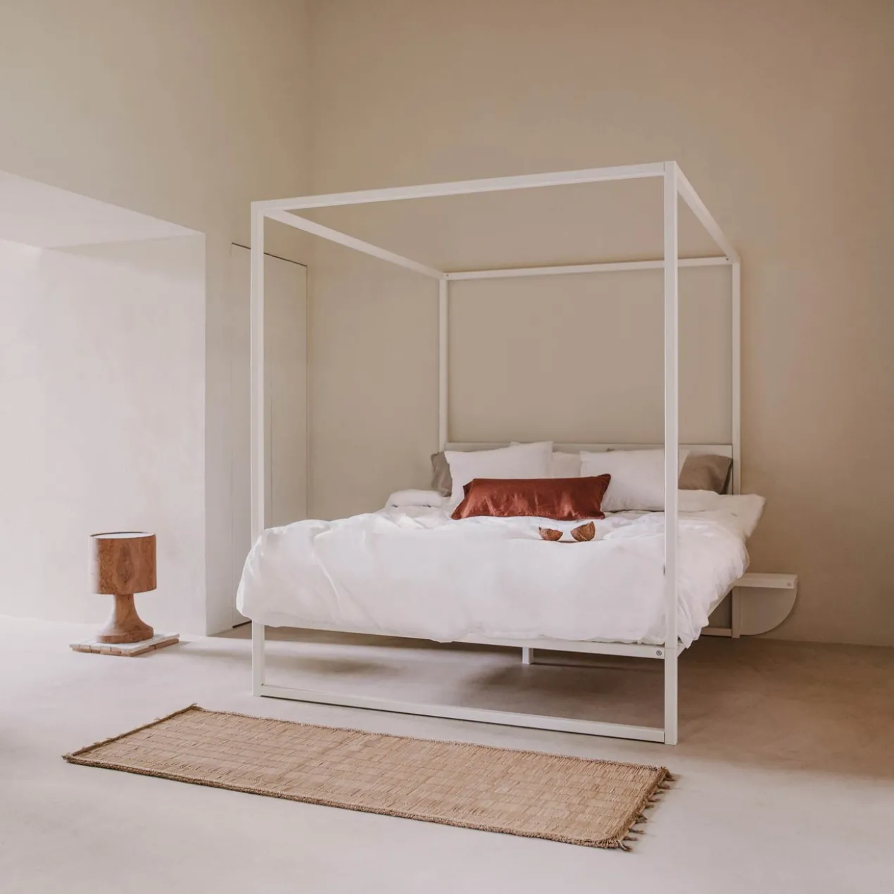 Nachtplankjes voor bedframe °01 en °02 (set van 2) White