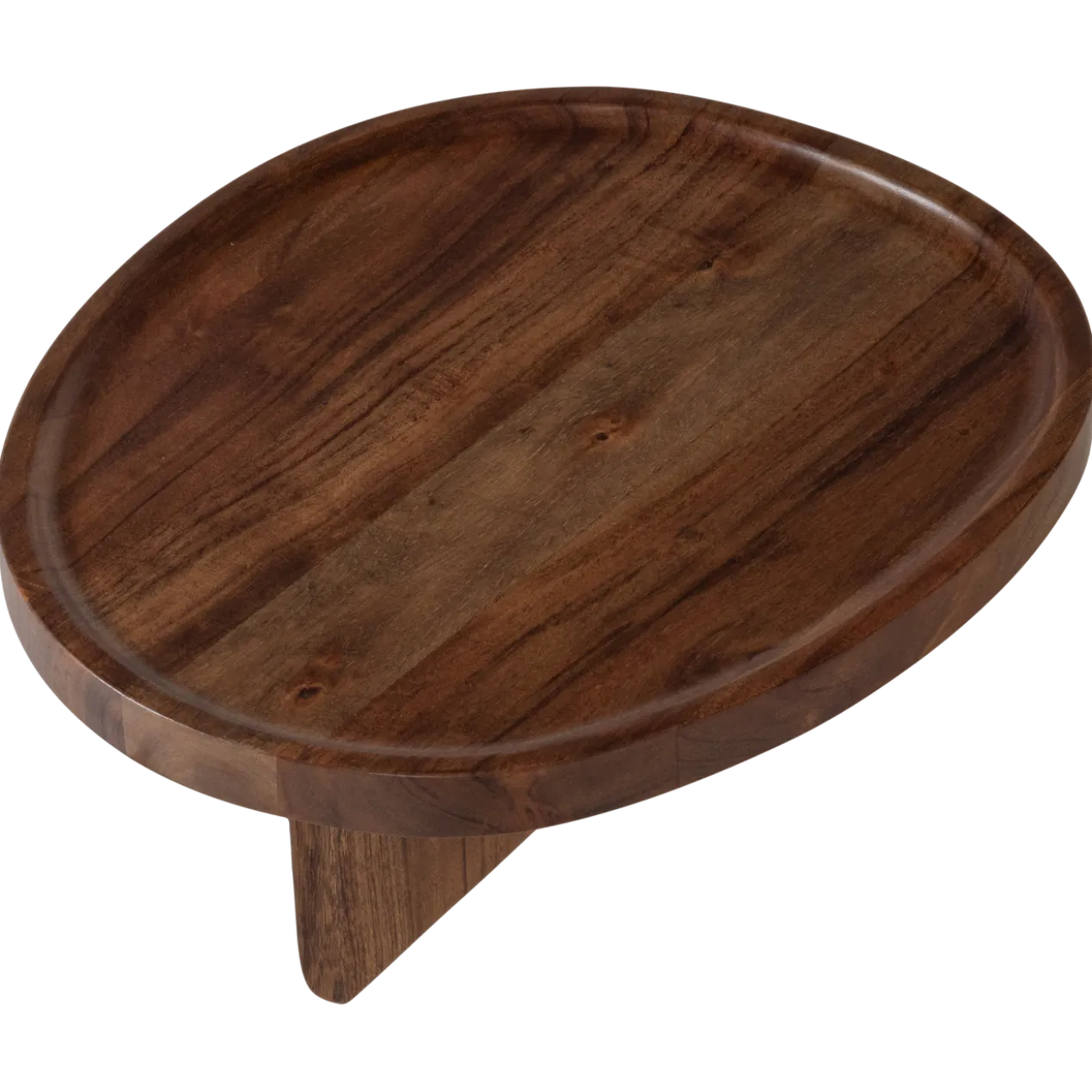 Naro dienbladtafel mangohout bruin