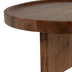 Naro dienbladtafel mangohout bruin