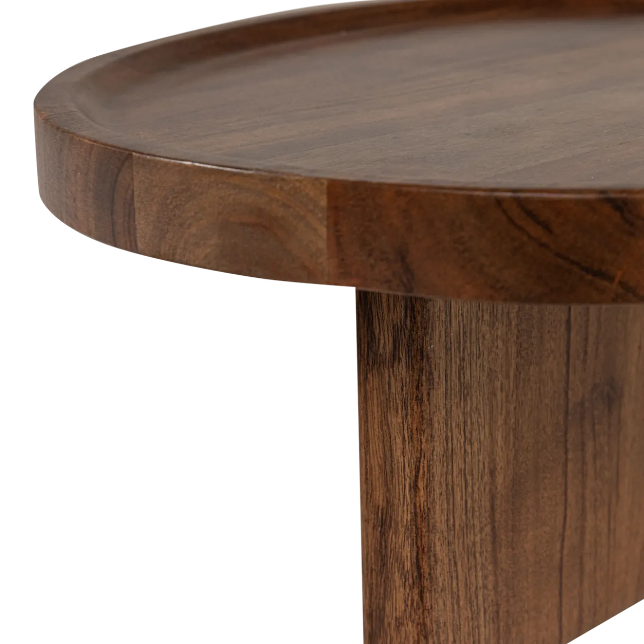 Naro dienbladtafel mangohout bruin