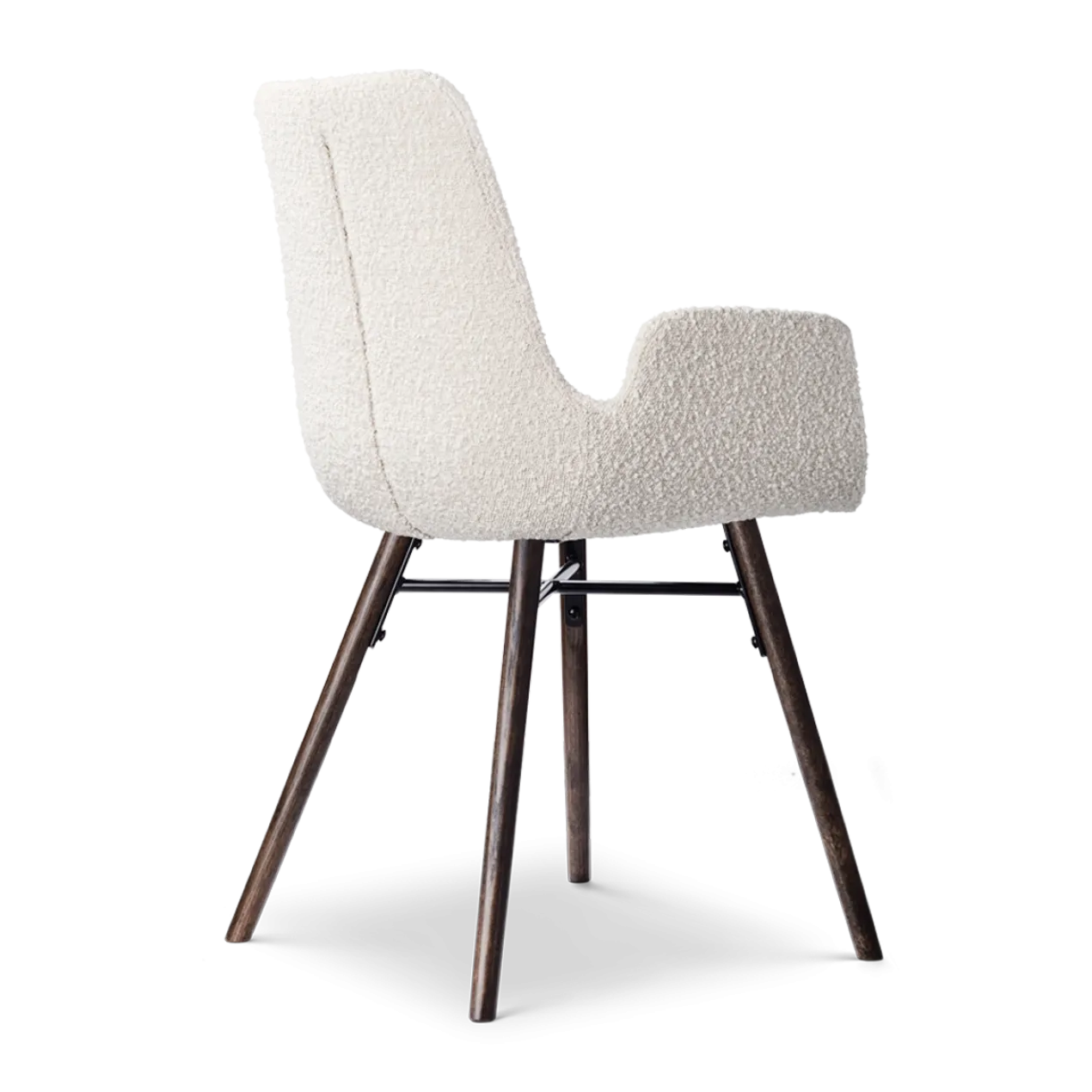 Nena-Eef eetkamerstoel bouclé beige