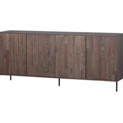 New gravure dressoir 200 cm essen fineer espresso [fsc]