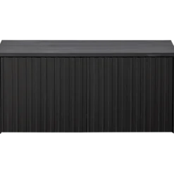 New gravure kistbank grenen zwart [fsc]