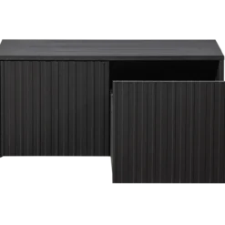 New gravure kistbank grenen zwart [fsc]
